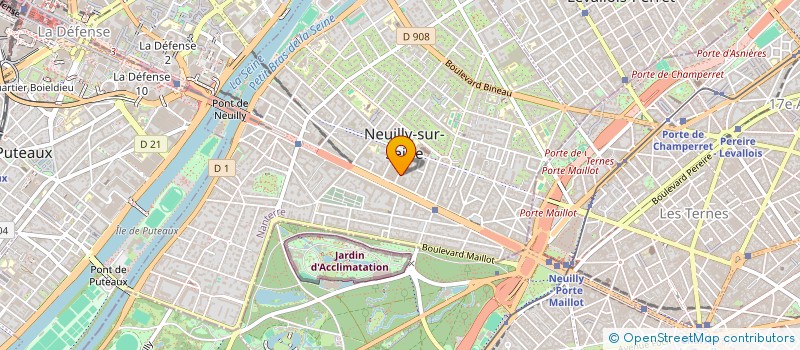 localisation de l'entreprise SCI NEUILLY FERRAND à NEUILLY-SUR-SEINE
