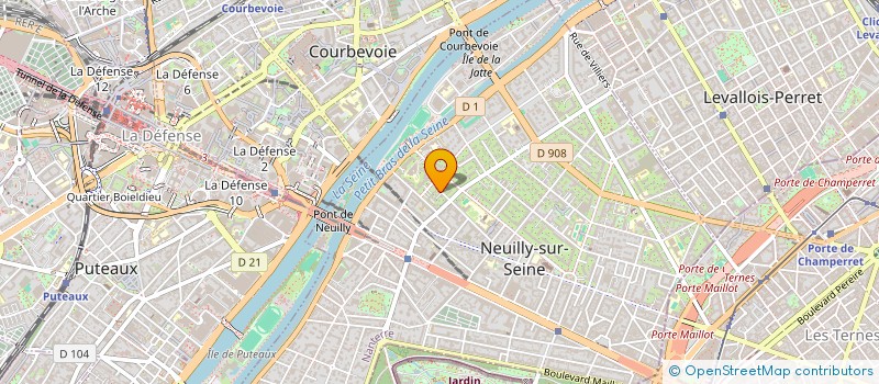 localisation de l'entreprise SCI NEUILLY FSC à NEUILLY-SUR-SEINE