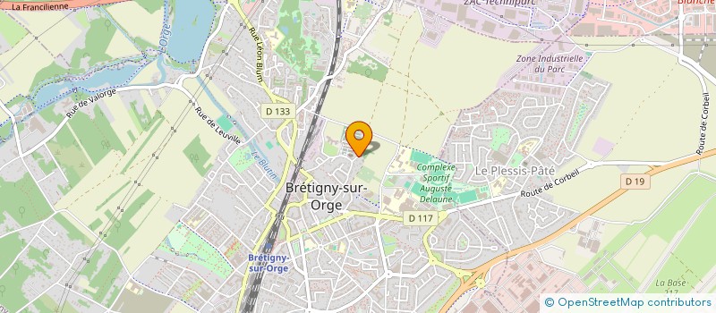 localisation de l'entreprise SCI NEUILLY METMAN à BRETIGNY-SUR-ORGE