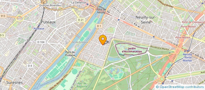 localisation de l'entreprise SCI NEUILLY ROND POINT SAINT JAMES à NEUILLY-SUR-SEINE