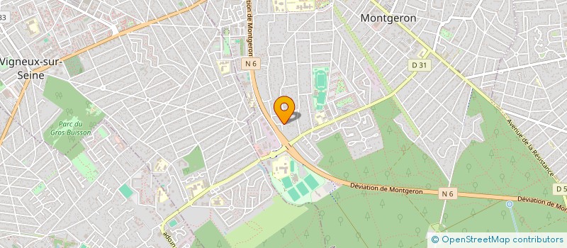 localisation de l'entreprise SCI NEUILLY ROULE à MONTGERON