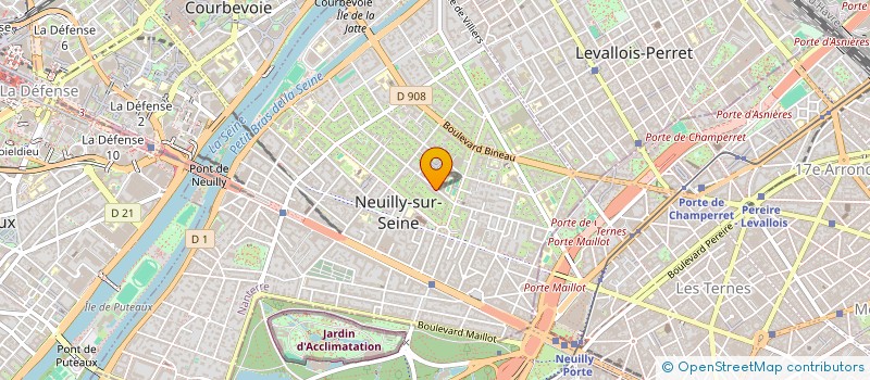 localisation de l'entreprise SCI NEUILLY SAUSSAYE INVESTISSEMENT à NEUILLY-SUR-SEINE