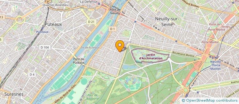 localisation de l'entreprise SCI NEUILLY ST JAMES à NEUILLY-SUR-SEINE