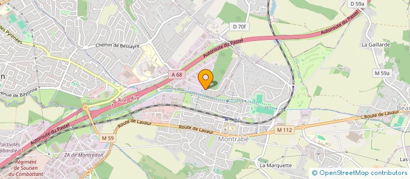 localisation de l'entreprise SCI NEURO CONSULT  SAINT-JEAN