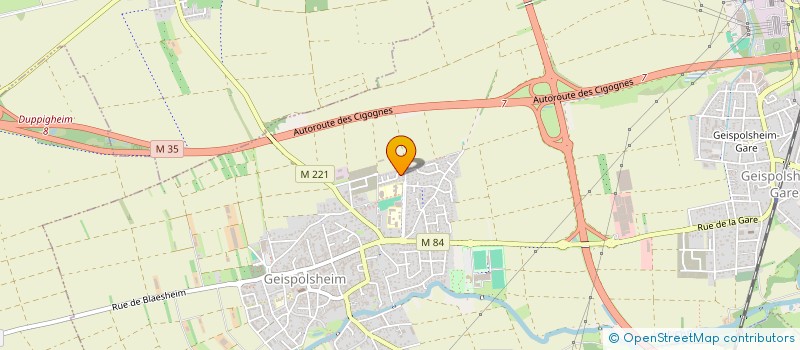 localisation de l'entreprise SCI NEUROHR  GEISPOLSHEIM