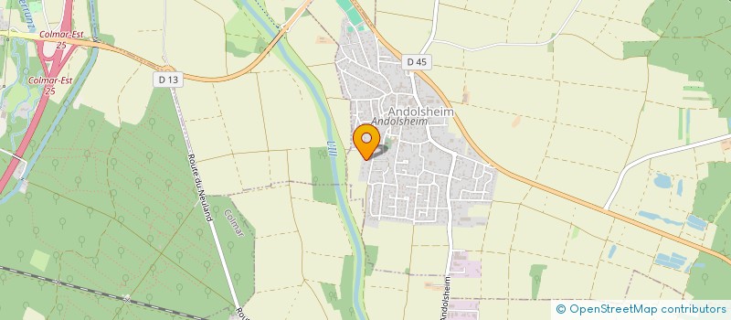 localisation de l'entreprise SCI NEUROSEMM  COLMAR