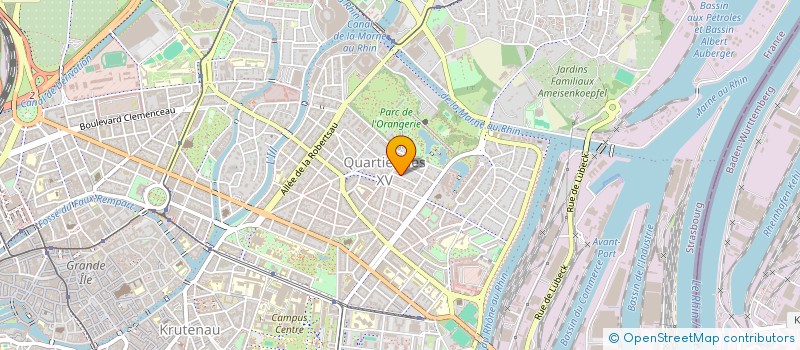 localisation de l'entreprise SCI NEUSTADT  STRASBOURG