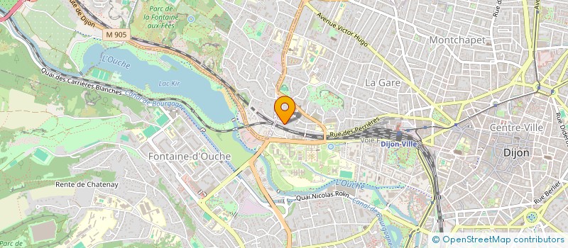 localisation de l'entreprise SCI NEUVE BERGERE à DIJON