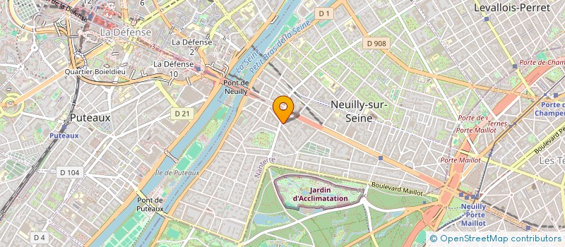localisation de l'entreprise SCI NEUVE TOLBIAC à NEUILLY-SUR-SEINE