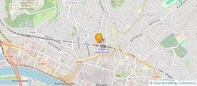 localisation de l'entreprise SCI NEVA  ROUEN