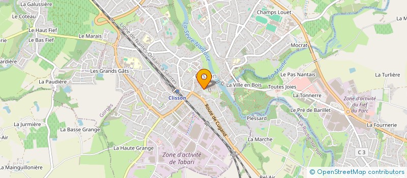 localisation de l'entreprise SCI NEVADA  GETIGNE