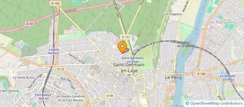 localisation de l'entreprise SCI NEVERS 65  SAINT-GERMAIN-EN-LAYE