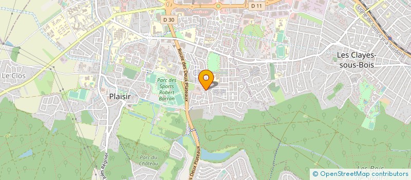 localisation de l'entreprise SCI NEVEU  PLAISIR