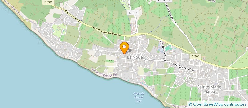 localisation de l'entreprise SCI NEVEU PERE ET FILS  SAINTE-MARIE-DE-RE