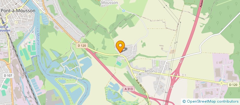 localisation de l'entreprise SCI NEVEUX  ATTON