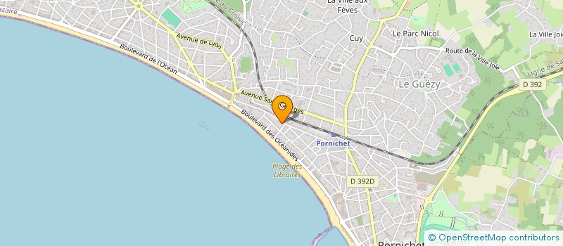 localisation de l'entreprise SCI NEVEZ à PORNICHET