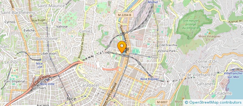 localisation de l'entreprise SCI NEVI à NICE