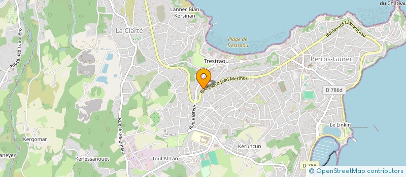 localisation de l'entreprise SCI NEVIGALE  PERROS-GUIREC