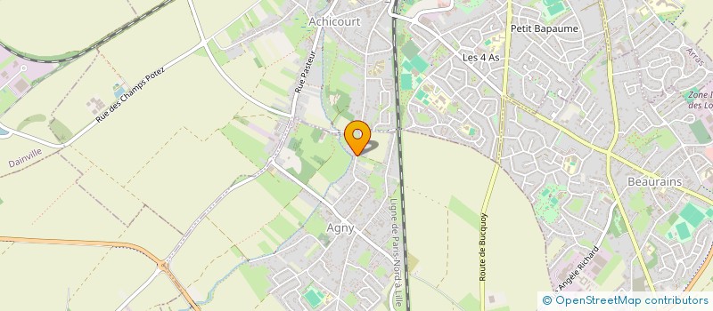 localisation de l'entreprise SCI NEVILLE  AGNY