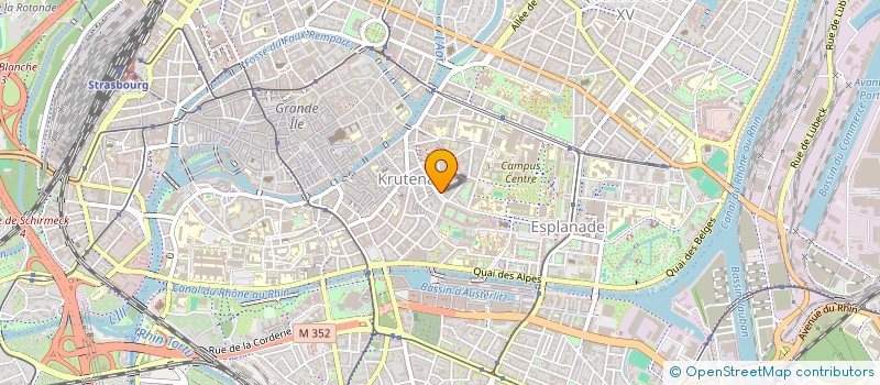 localisation de l'entreprise SCI NEVIN  STRASBOURG