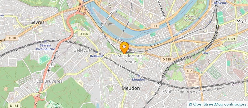 localisation de l'entreprise SCI NEVIS à MEUDON