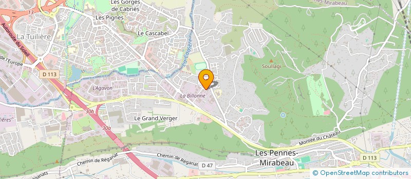 localisation de l'entreprise SCI NEW CONCEPT STUDIO à LES PENNES-MIRABEAU