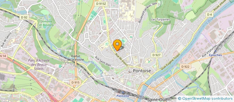 localisation de l'entreprise SCI NEW INVESTMENT  PONTOISE