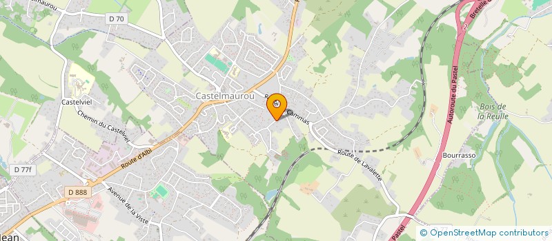 localisation de l'entreprise SCI NEW LIFE  CASTELMAUROU