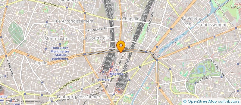 localisation de l'entreprise SCI NEW PARADISE  PARIS