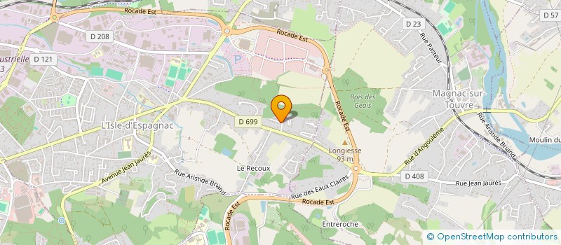 localisation de l'entreprise SCI NEW RENOV IMMO  L'ISLE-D'ESPAGNAC