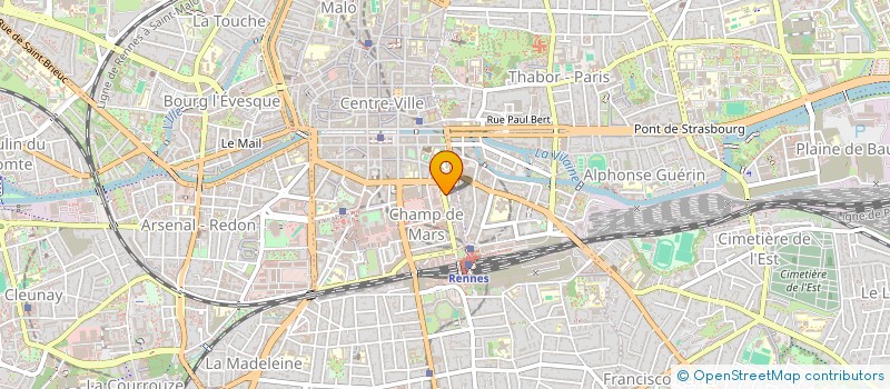 localisation de l'entreprise SCI NEW SAISON  RENNES