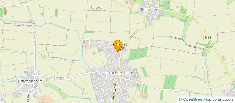 localisation de l'entreprise SCI NEW START  TRUCHTERSHEIM