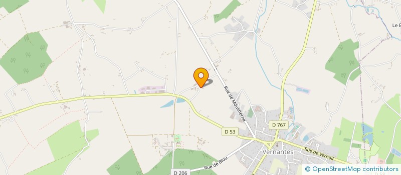 localisation de l'entreprise SCI NEWCORP  NOYANT-VILLAGES