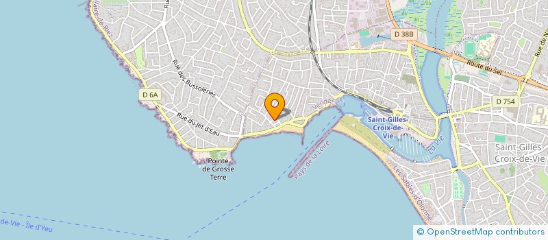localisation de l'entreprise SCI NEWOTO à SAINT-GILLES-CROIX-DE-VIE