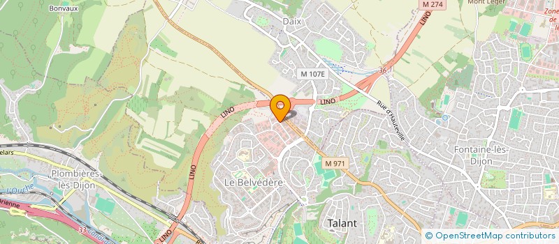 localisation de l'entreprise SCI NEWPORT BEACH  TALANT