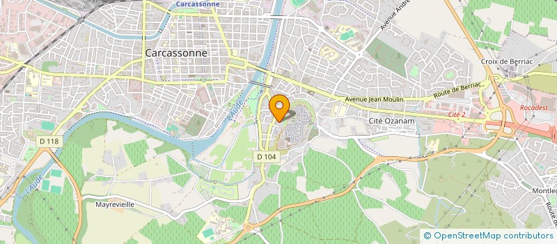 localisation de l'entreprise SCI NEWS à CARCASSONNE