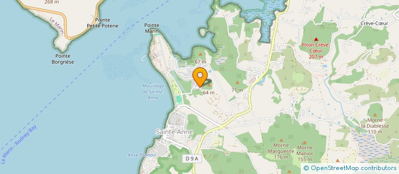 localisation de l'entreprise SCI NEWS HOLIDAYS  SAINTE-ANNE