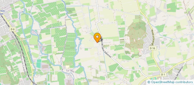 localisation de l'entreprise SCI NEWSTART  LE THOR