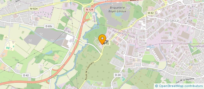 localisation de l'entreprise SCI NEWTON  PLAISANCE-DU-TOUCH