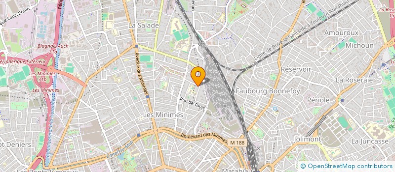 localisation de l'entreprise SCI NEWTON à TOULOUSE