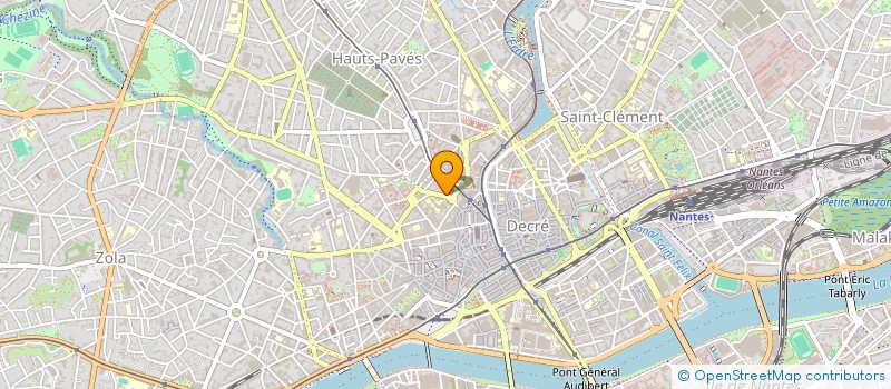 localisation de l'entreprise SCI NEXIMMO MERCOEUR à NANTES