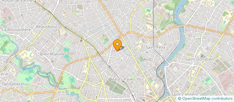 localisation de l'entreprise SCI NEYDO  NANTES