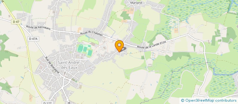 localisation de l'entreprise SCI NEYMAN  SAINT-ANDRE-DES-EAUX