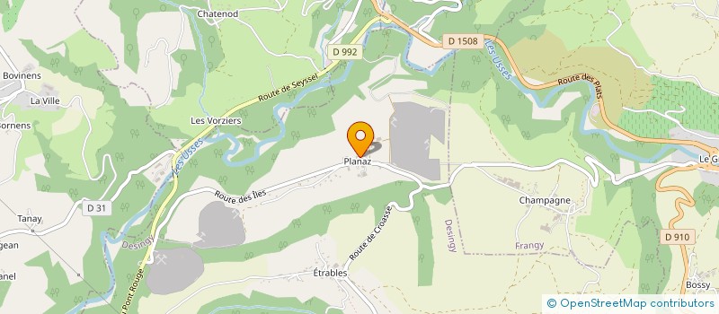 localisation de l'entreprise SCI NEYROUD  DESINGY