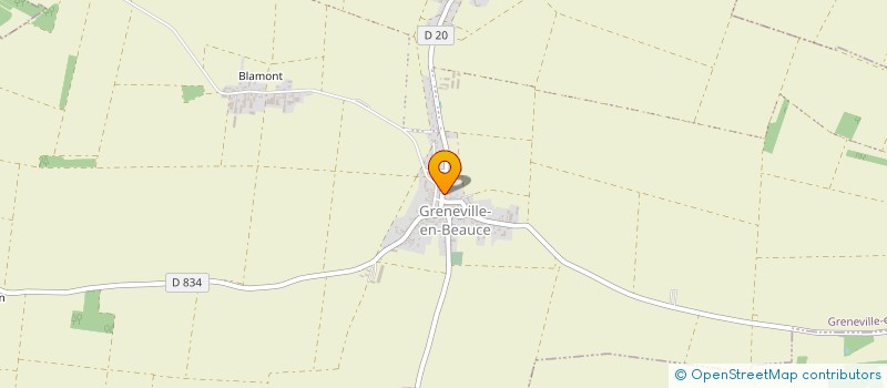 localisation de l'entreprise SCI NF IMMO à GRENEVILLE-EN-BEAUCE