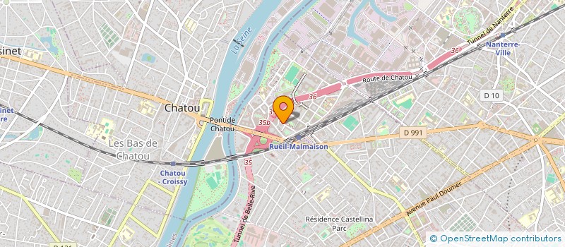 localisation de l'entreprise SCI NF INVEST à RUEIL-MALMAISON