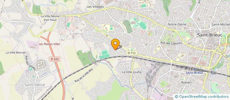 localisation de l'entreprise SCI NFC22 à SAINT-BRIEUC