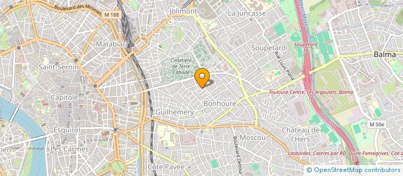 localisation de l'entreprise SCI NFERES à TOULOUSE