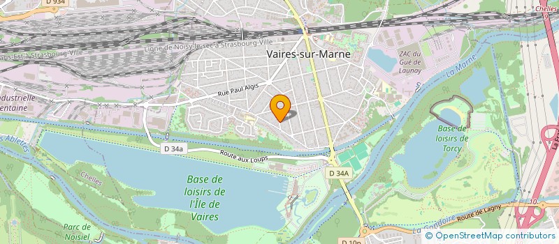 localisation de l'entreprise SCI NFI  VAIRES-SUR-MARNE