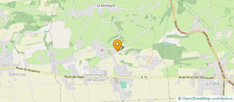 localisation de l'entreprise SCI NFJ 7  SAINT-HILAIRE-DE-LA-COTE